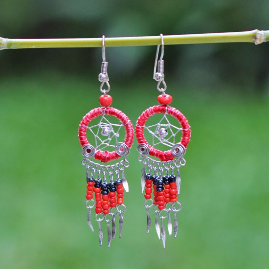 Red Dream Catcher