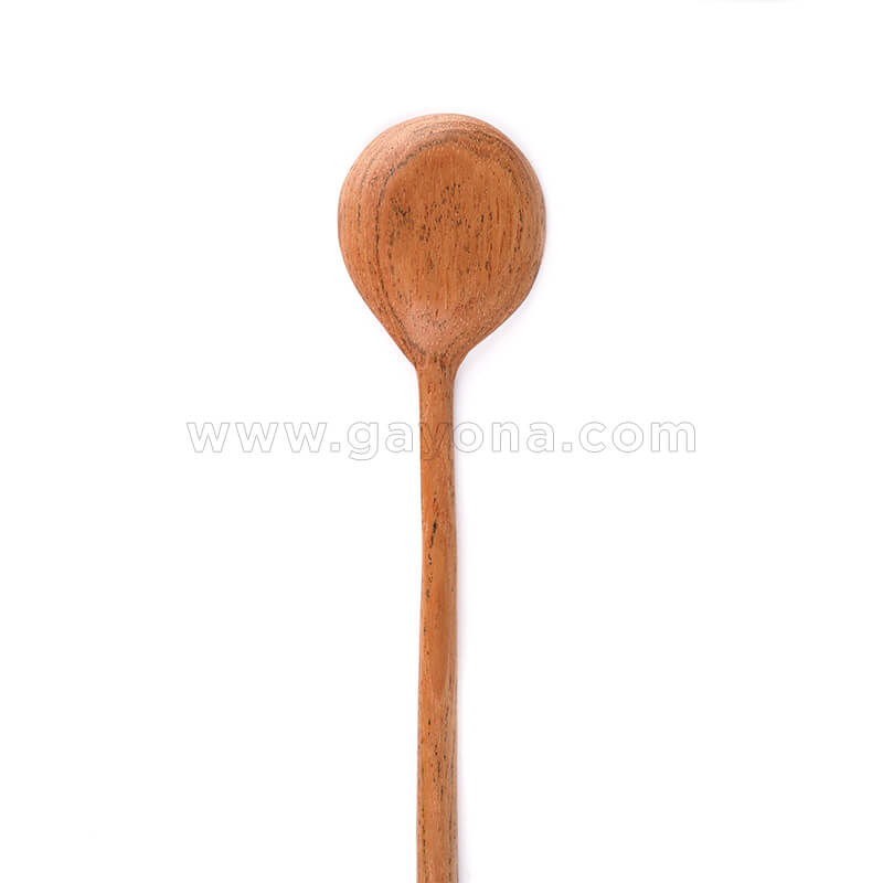 Long Wavy Coin Spoon