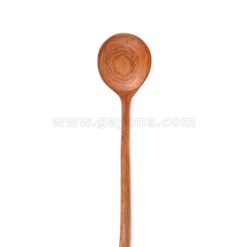 Long Wavy Coin Spoon